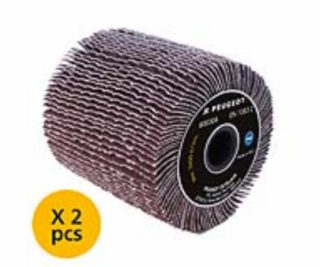 Peugeot 2ks brusný lamelový kartáč zrnitost 80 průměr 120...