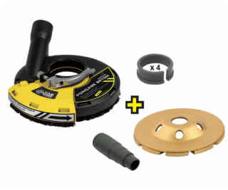 Fartools odsávací kryt pro úhlové brusky na broušení beto...