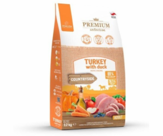 POKUSA Premium Selection Adult Turkey with duck - suché k...