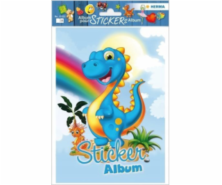 Herma HERMA album s nálepkami pro děti s dinosaury A5