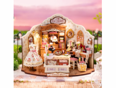 RoboTime 3D dřevěná skládačka Miniatura domečku Elsino krejčovství