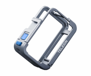 Kovové pouzdro Telesin pro DJI Osmo Action 5 (modré)