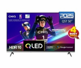 BAZAR - CHiQ U50QST TV 50 , UHD, QLED, ultratenká, Google...