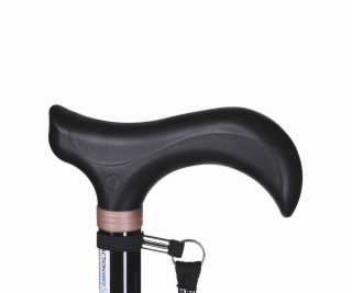 Laska inwalidzka, regulowana (czarna)