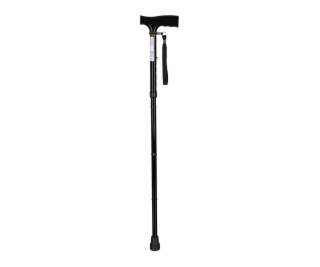 Laska inwalidzka, składana (czarna)