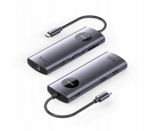 Dokovací stanice Vention 9v1 MST USB-C 4K 100 W 5 Gbps
