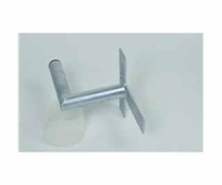 Držák antény na zeď, tvar T, žárový zinek, délka 20cm