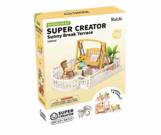 RoboTime 3D dřevěná skládačka Rozšíření pro miniatury dom...