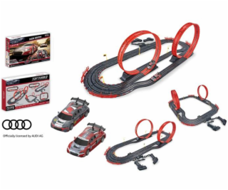 Hračka MaDe Autodráha s licení Audi, 560 cm, s USB napáje...