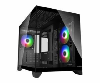 COUGAR PC skříň FV150 RGB Black Mini tower