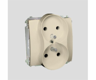 Kontaktní - Simon Double Basic Nest Modul Z/U a clona 16A...