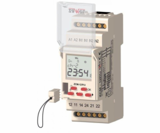 Zamel Time Programmer 2kanálový týdenní týden 24-250V AC ...