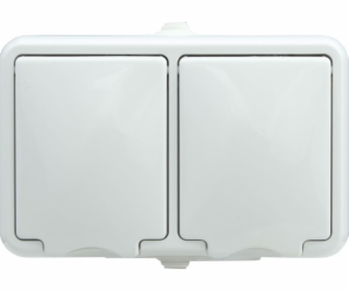 Kos Hydro Line Double Hermetic Nest Z/U 16A IP44 s FLAP F...