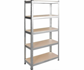 Funfit Kovová úložná police 180x90x40 cm