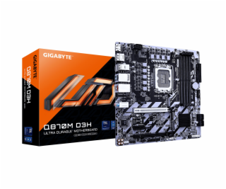 GIGABYTE Q870M D3H/LGA 1851/mATX
