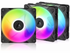 Arctic Fan 140*140*27 P14 Pro Reverse A-RGB - 3 kusy