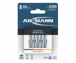 1x4 Ansmann maxE NiMH rech.bat. 2500 Mignon AA 2400 mAh