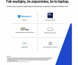 HP ZBook Fury G1i Intel Core Ultra 7 265HX Mobile worksta...