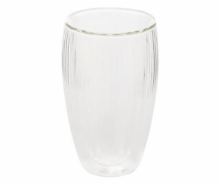 Dvojitý skleněný hrnek, čirý, 0,350 l