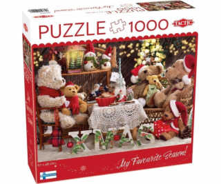 Tactic Puzzle 1000 dílků - Rodina medvídků