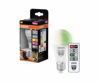 OSRAM LEMP LED A75 9,5W E27 27KGR 1055LM ZELENÁ