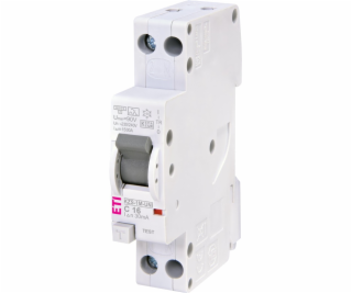 ETI Relé proudového svodu KZS-1M-UNI, 2P, 16 A, 240 V, 30 mA