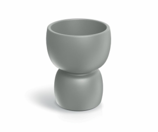 PROSPERPLAST Gelová nádoba DUALA ROUND, plastová, šedá