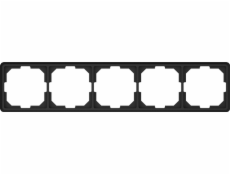 VILMA Pětimístný rám ST150, matně černá
