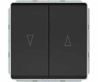 VILMA Žaluziový spínač ST150, matně černý