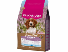 EUKANUBA Grain Free Puppy Small/Medium Ocean Fish - suché krmivo pro psy - 3kg