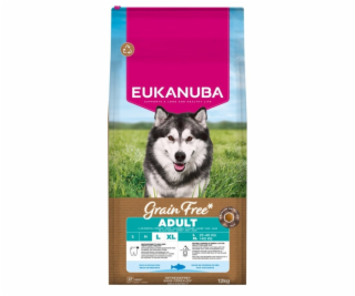 EUKANUBA Grain Free Adult Large Ocean Fish - suché krmivo...