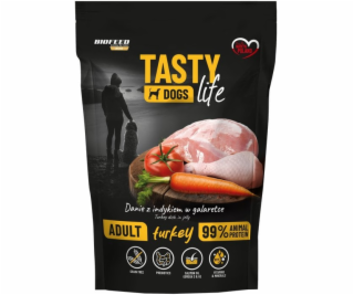 BIOFEED Tasty Dogs Life Turkey - vlhké krmivo pro psy - 150g
