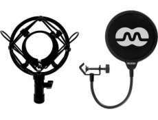 Mozos Mozos Shock antivibrační košík pro mikrofony 48-54mm SHM2 + mikrofonní pop filtr PS-1