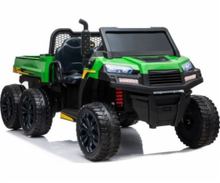 Lean Cars A730-2 zeleno-černé vozidlo na baterie 24V