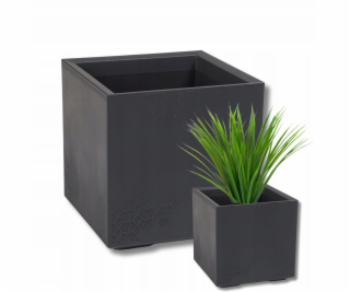 Krups Stojan na květiny KARO 300x300x300 z recyklovaného ...