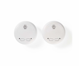 Nedis DTCTSC10WT2 - Detektor Kouře | EN14604 | Připojitel...