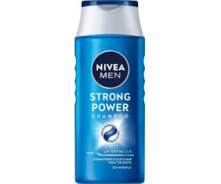 Nivea Men Strong Power posilující šampon Pro muže 250 ml