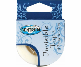 Lepiaca páska CENTRUM 80254, 33 m × 19 mm, transparentná