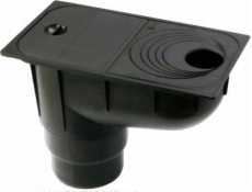 ExtraLink Sběrač usazenin z okapu O 110, černý [1]