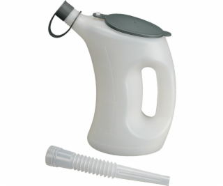 Pressol Odměrná nádoba s víkem-FLA-PE, průhledná, 1 litr