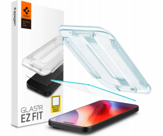 Spigen Tvrzené sklo Glas.TR pro iPhone 16 Pro EZ FIT, čir...