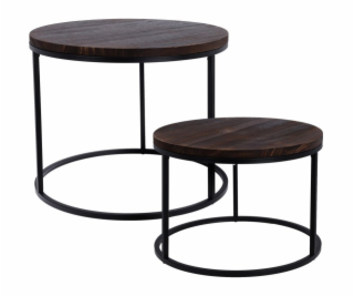 Stolek odkládací sada 2 ks pr. 50 / 57 cm KO-AAE442400