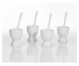 Sada servírovací na vejce 8 ks porcelánová KO-795800030
