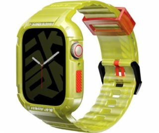 Skinarma pásek+pouzdro Saido 2v1 Apple Watch 45/44mm žlut...