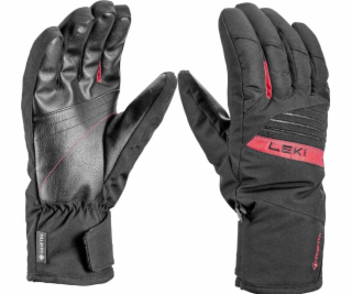 Leki LEKI GLOVES Cosmos černá/červená 8.0