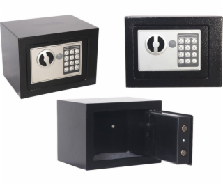 LeanToys Elektronický trezor s kódovou uzamykatelnou skří...