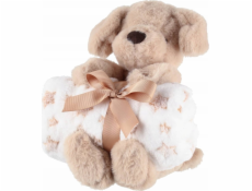 4Living 4Living Přehoz a plyšový medvídek 75x100 cm