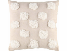 Dekorační polštář s bambulí, 45 x 45 cm