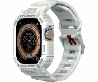 Pásek Skinarma+pouzdro Mecha 2v1 Apple Watch 49mm světle ...