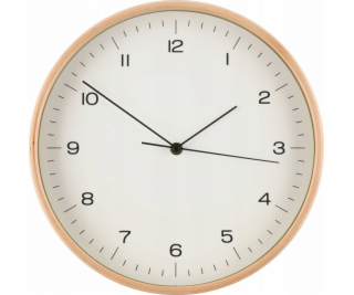 4Living Nástěnné hodiny z překližky, O 31 cm